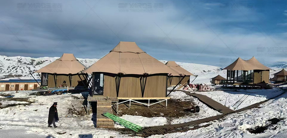 Casa de contenedores de campamento