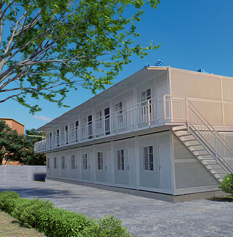 Casa de contenedores plegable
