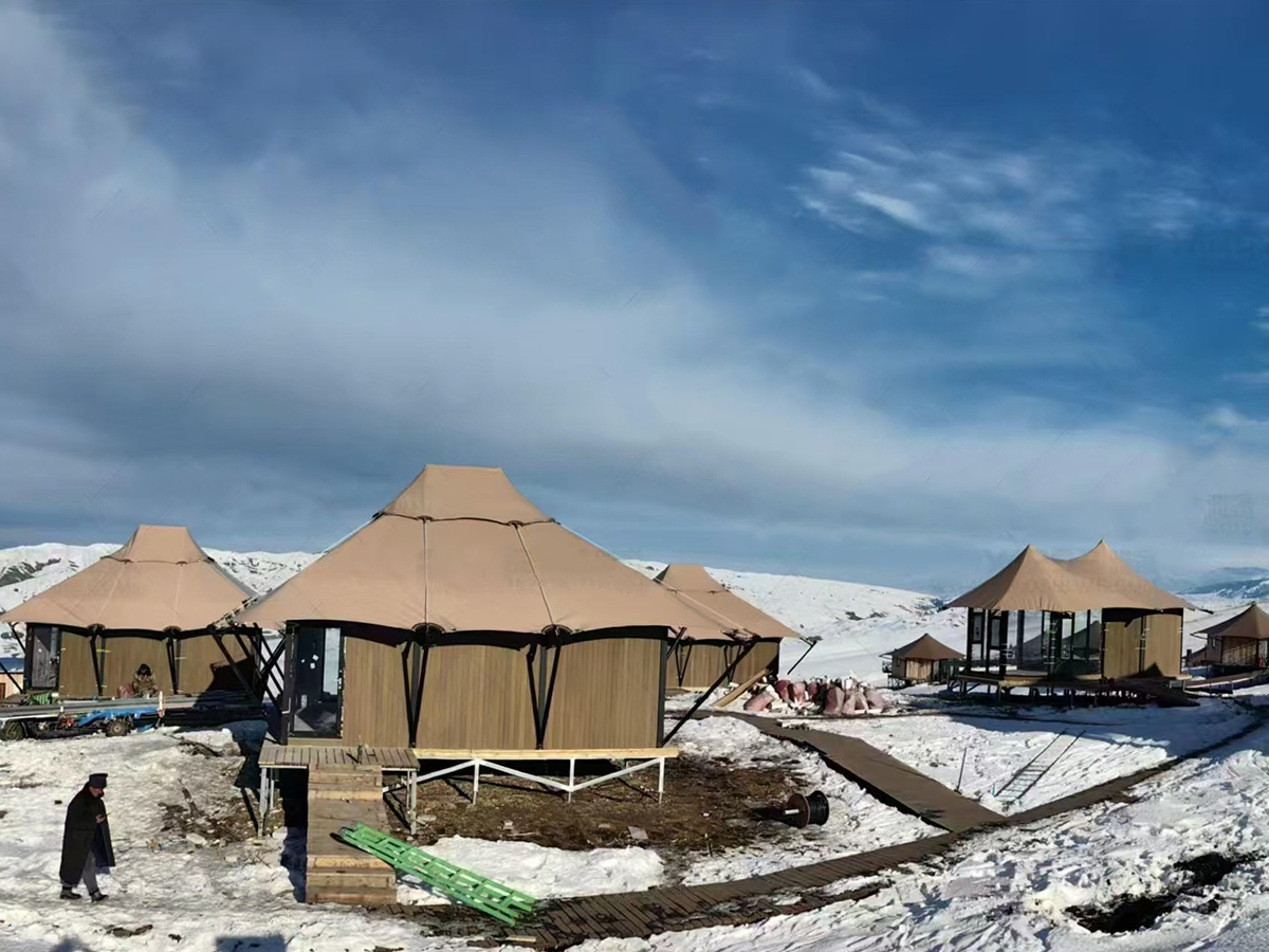 Casa Contenedor de Camping de Alta Calidad de Ensamblaje Rápido